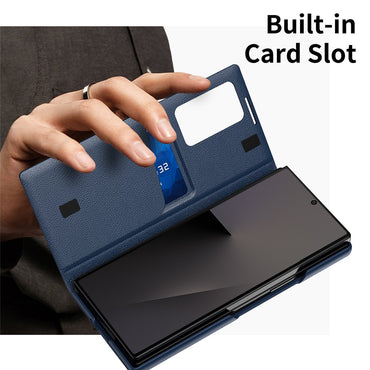 View Window PU Leather Wallet Case - For Samsung Galaxy Z Fold7