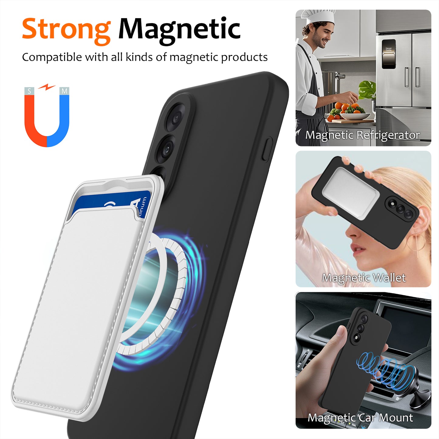Liquid Silicone Case Compatible with MagSafe - For OnePlus Nord 5