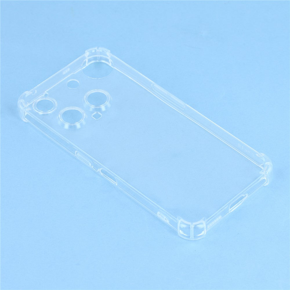 Reinforced Four Corner Anti-Drop Clear Case TPU Phone Cover - For Nothing Phone (3)