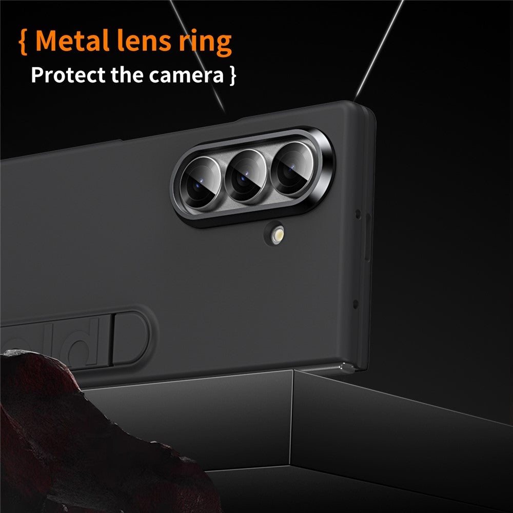 Kickstand PC Cover with Tempered Glass Case - For Samsung Galaxy Z Fold7