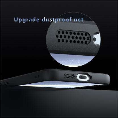 TPU + PC MagSafe Matte Black Phone Case - For Samsung Galaxy S25