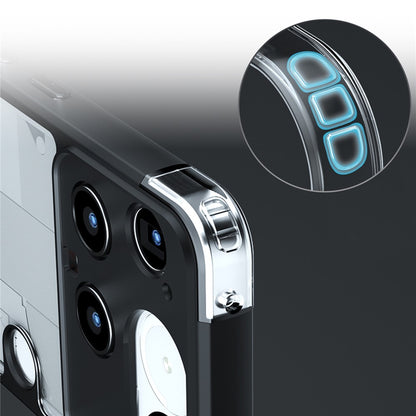 TPU + PC Shockproof Clear Case - For Nothing Phone (3)