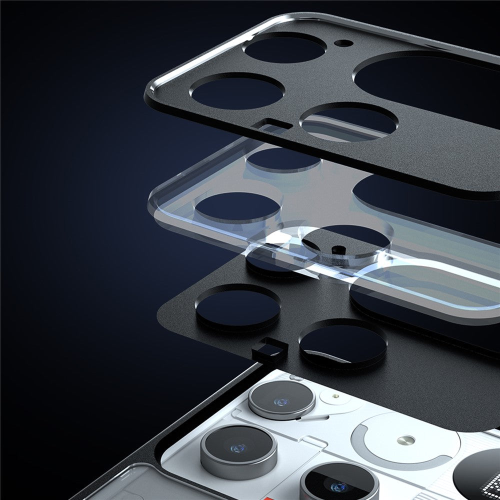 TPU + PC Shockproof Clear Case - For Nothing Phone (3)