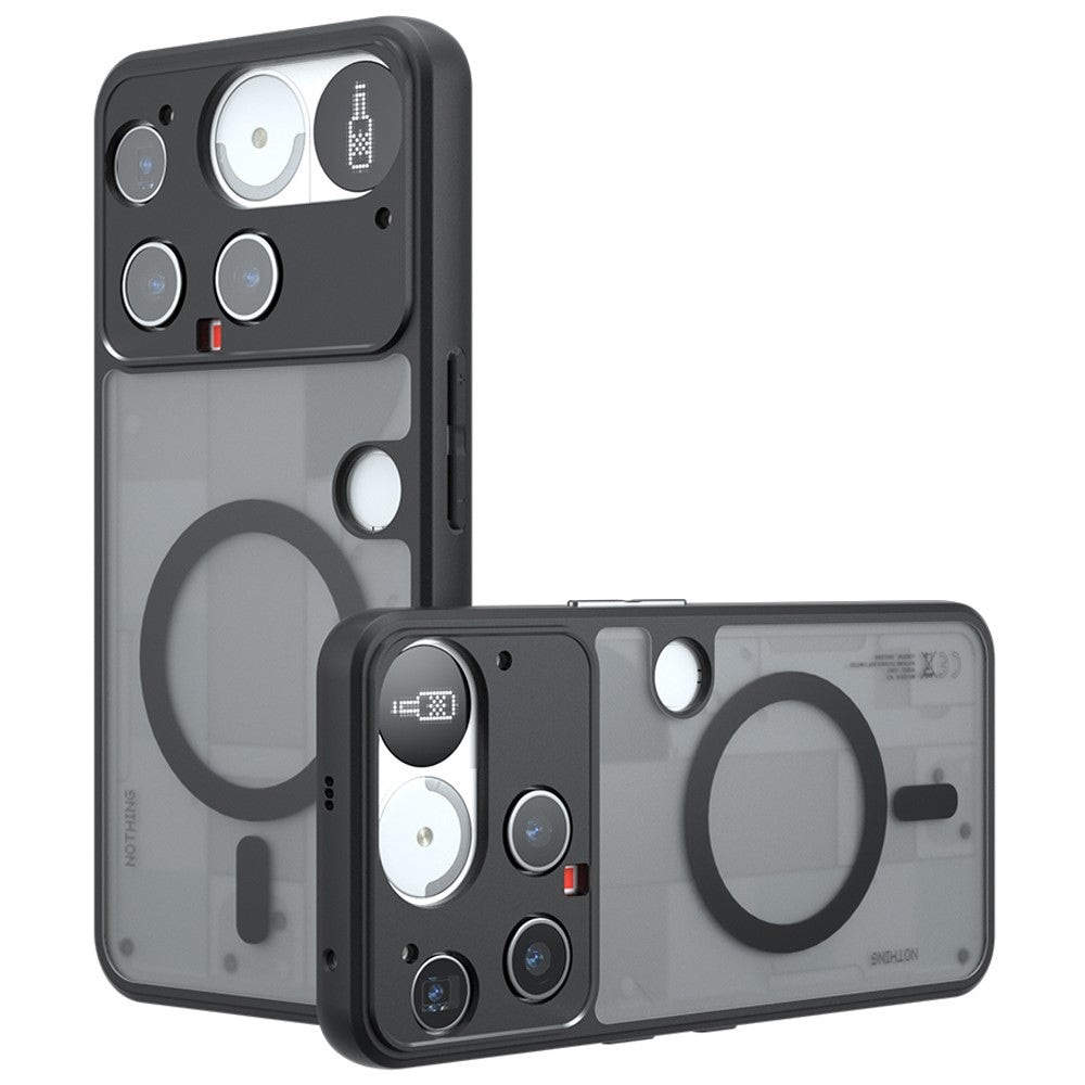 TPU + PC Matte Case Compatible with MagSafe - For Nothing Phone (3)