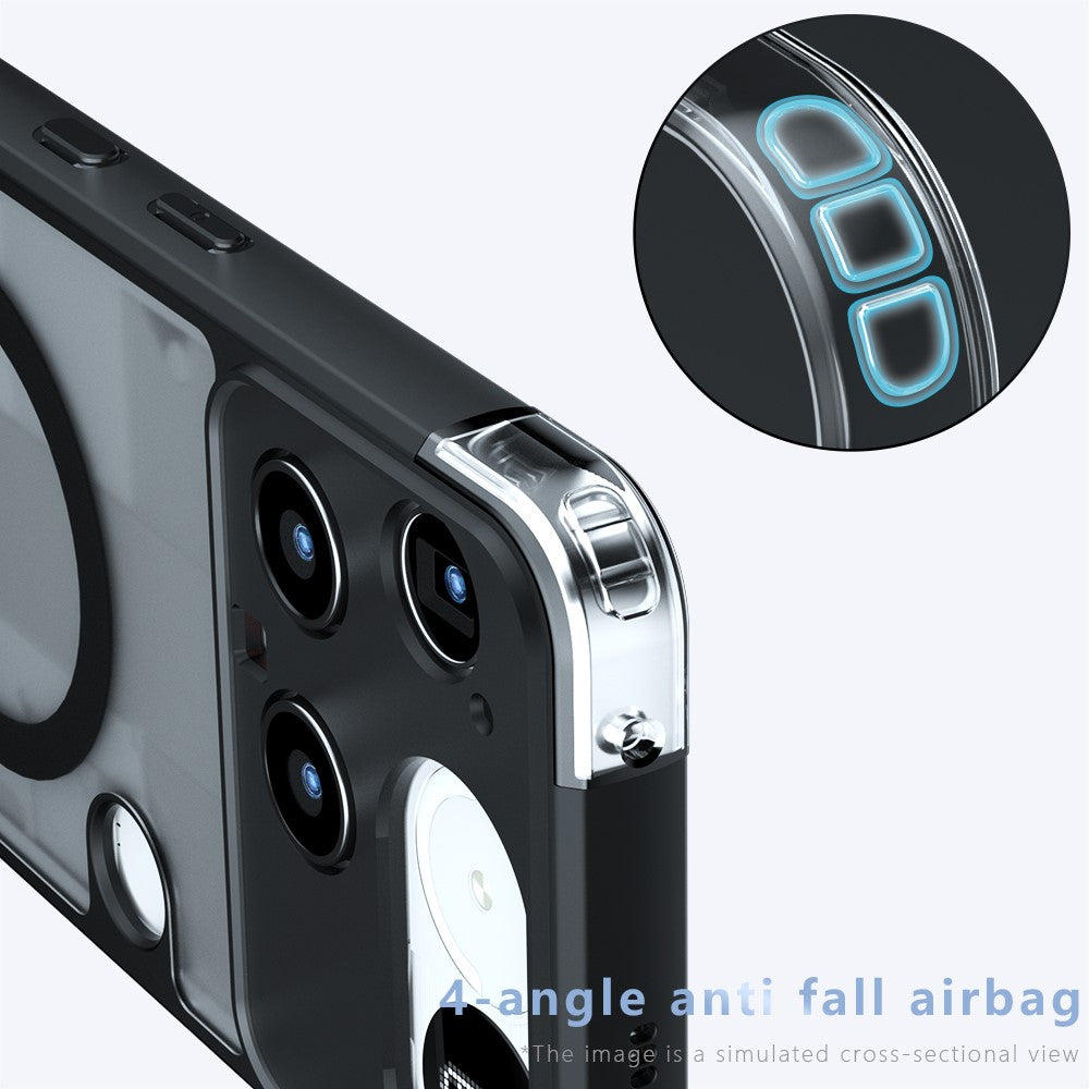 TPU + PC Matte Case Compatible with MagSafe - For Nothing Phone (3)