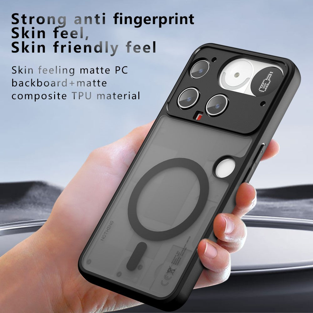TPU + PC Matte Case Compatible with MagSafe - For Nothing Phone (3)