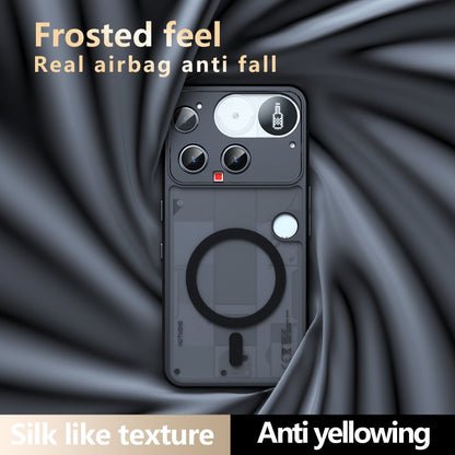 TPU + PC Matte Case Compatible with MagSafe - For Nothing Phone (3)