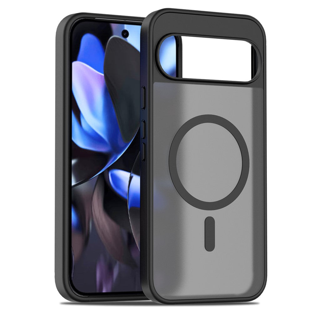 TPU Frame Acrylic Back Case Compatible with MagSafe - For Google Pixel 10 Pro XL