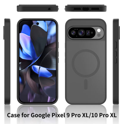 TPU Frame Acrylic Back Case Compatible with MagSafe - For Google Pixel 10 Pro XL