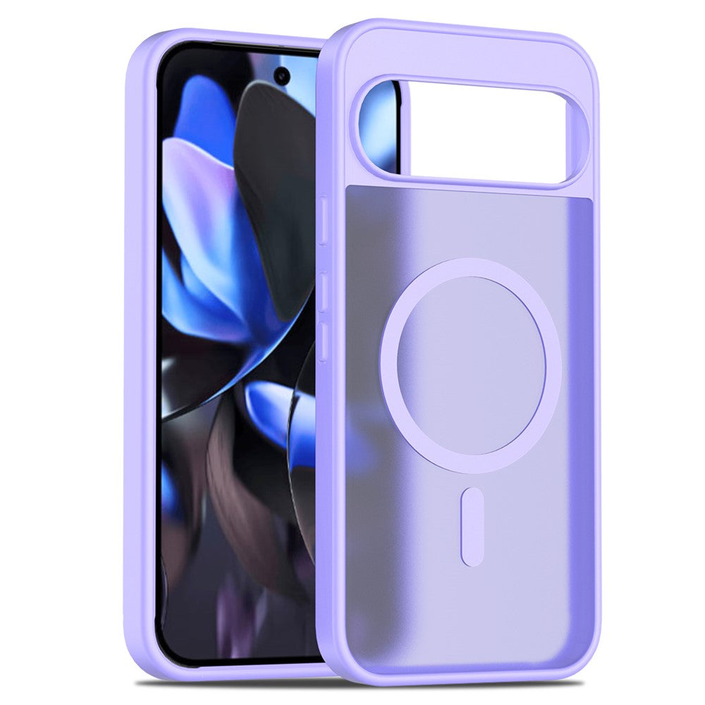 TPU Frame Acrylic Back Case Compatible with MagSafe - For Google Pixel 10 Pro XL