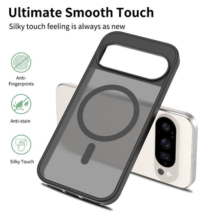 TPU Frame Acrylic Back Case Compatible with MagSafe - For Google Pixel 10 / 10 Pro