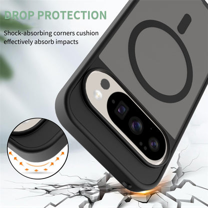 TPU Frame Acrylic Back Case Compatible with MagSafe - For Google Pixel 10 / 10 Pro