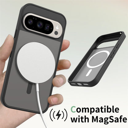 TPU Frame Acrylic Back Case Compatible with MagSafe - For Google Pixel 10 / 10 Pro