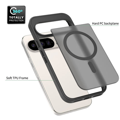 TPU Frame Acrylic Back Case Compatible with MagSafe - For Google Pixel 10 / 10 Pro