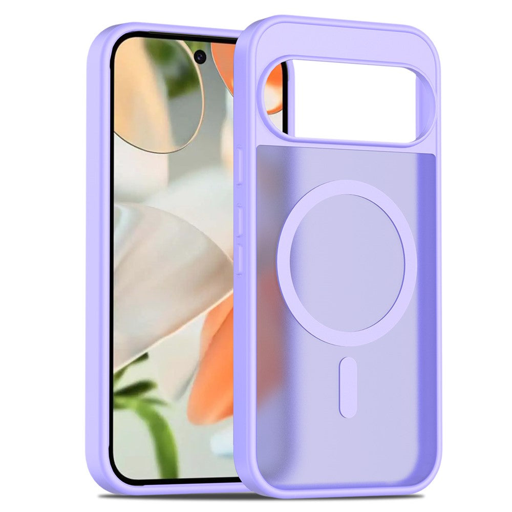 TPU Frame Acrylic Back Case Compatible with MagSafe - For Google Pixel 10 / 10 Pro
