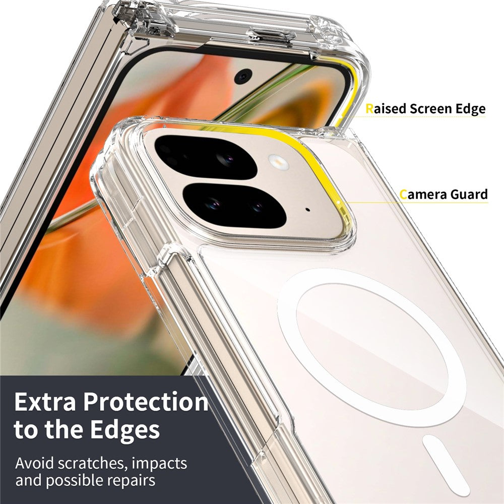 2.0mm TPU + PC Clear MagSafe Case - For Google Pixel 10 Pro Fold