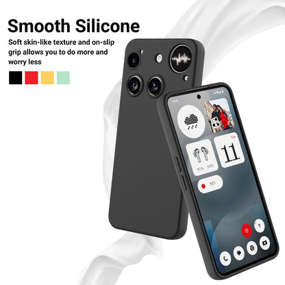 Liquid Silicone Case with Hand Strap - For Nothing Phone (3)