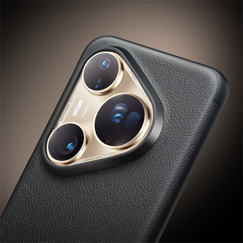 Qialino Genuine Cow Leather View Window Wallet Case - For Huawei Pura 80