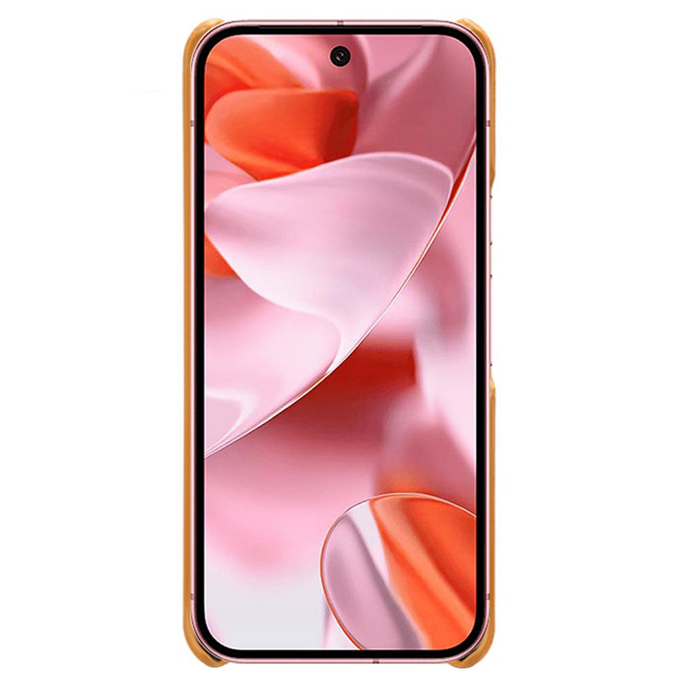 Calf Texture PU Leather Hard PC Case - For Google Pixel 10 Pro / 10