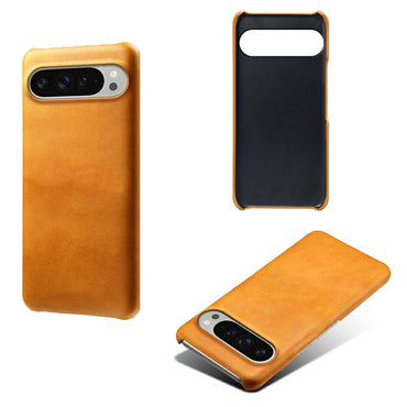 Calf Texture PU Leather Hard PC Case - For Google Pixel 10 Pro XL