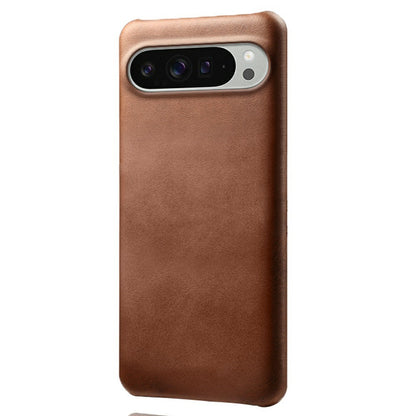 Calf Texture PU Leather Hard PC Case - For Google Pixel 10 Pro XL