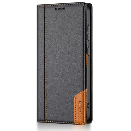 N.BEKUS P3 RFID Blocking PU Leather Wallet Case - For Google Pixel 10 Pro XL / 9 Pro XL