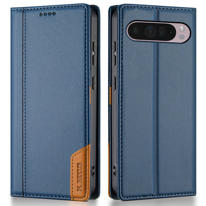 N.BEKUS P3 RFID Blocking PU Leather Wallet Case - For Google Pixel 10 Pro XL / 9 Pro XL