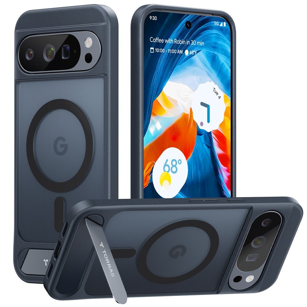TORRAS Kickstand TPU + PC Case Compatible with MagSafe - For Google Pixel 10 Pro XL