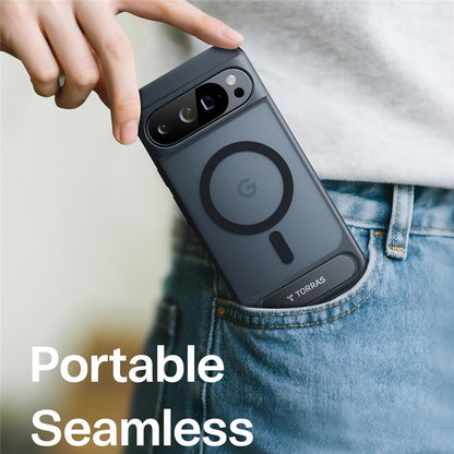 TORRAS Kickstand TPU + PC Case Compatible with MagSafe - For Google Pixel 10 Pro XL