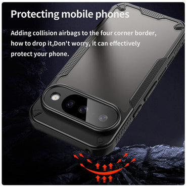 PC + TPU Semi-Transparent Frosted Finish Case - For Google Pixel 10