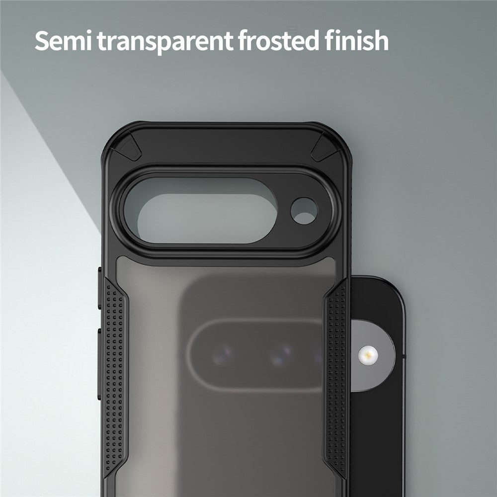 PC + TPU Semi-Transparent Frosted Finish Case - For Google Pixel 10