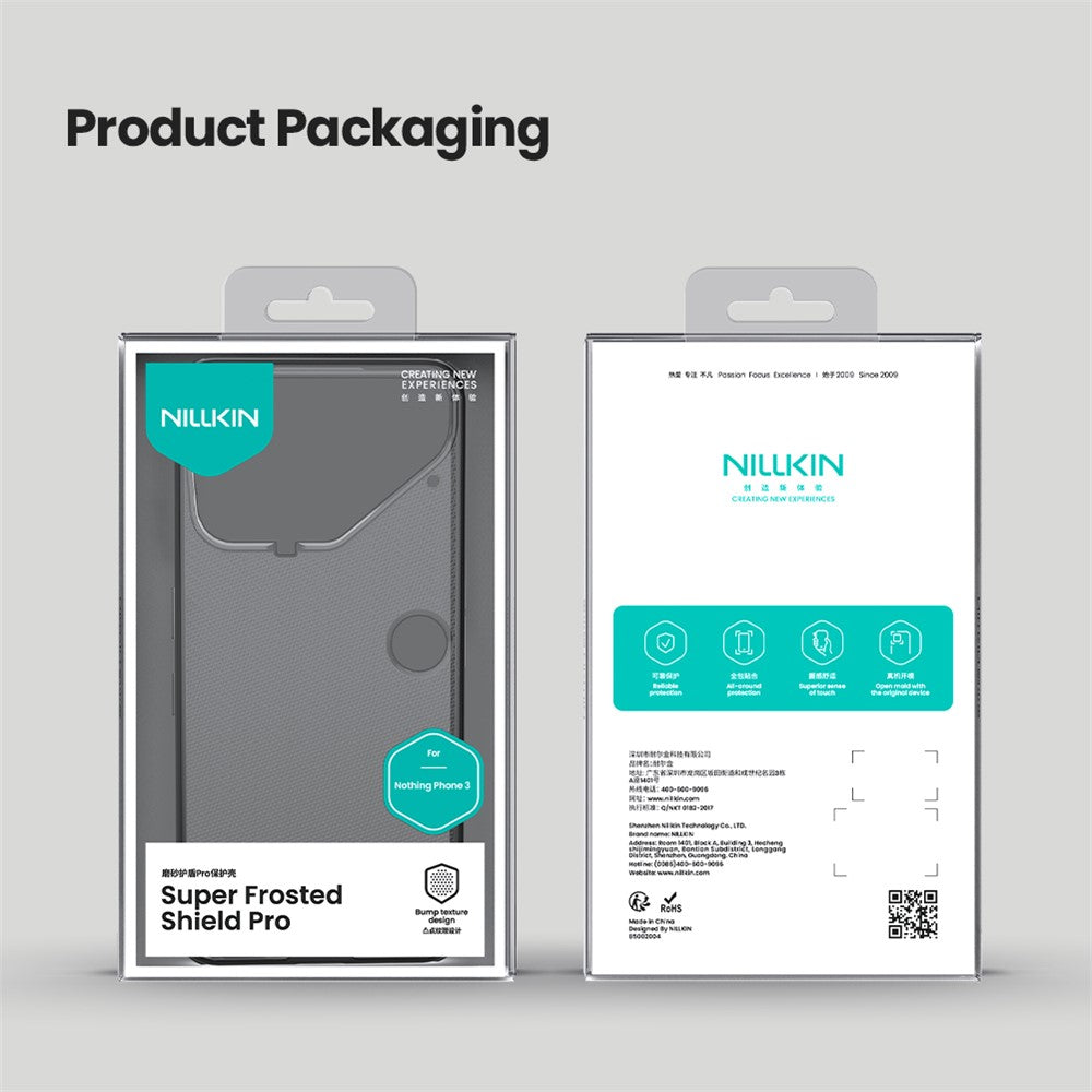 Nillkin Super Frosted Shield Pro PC TPU Case - For Nothing Phone (3)