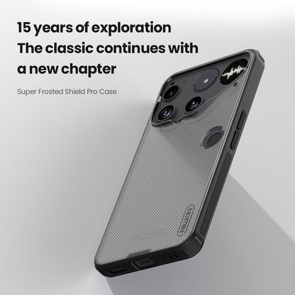 Nillkin Super Frosted Shield Pro PC TPU Case - For Nothing Phone (3)