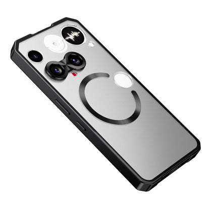 Hard PC Metal Frame Case Compatible with MagSafe - For Nothing Phone (3)