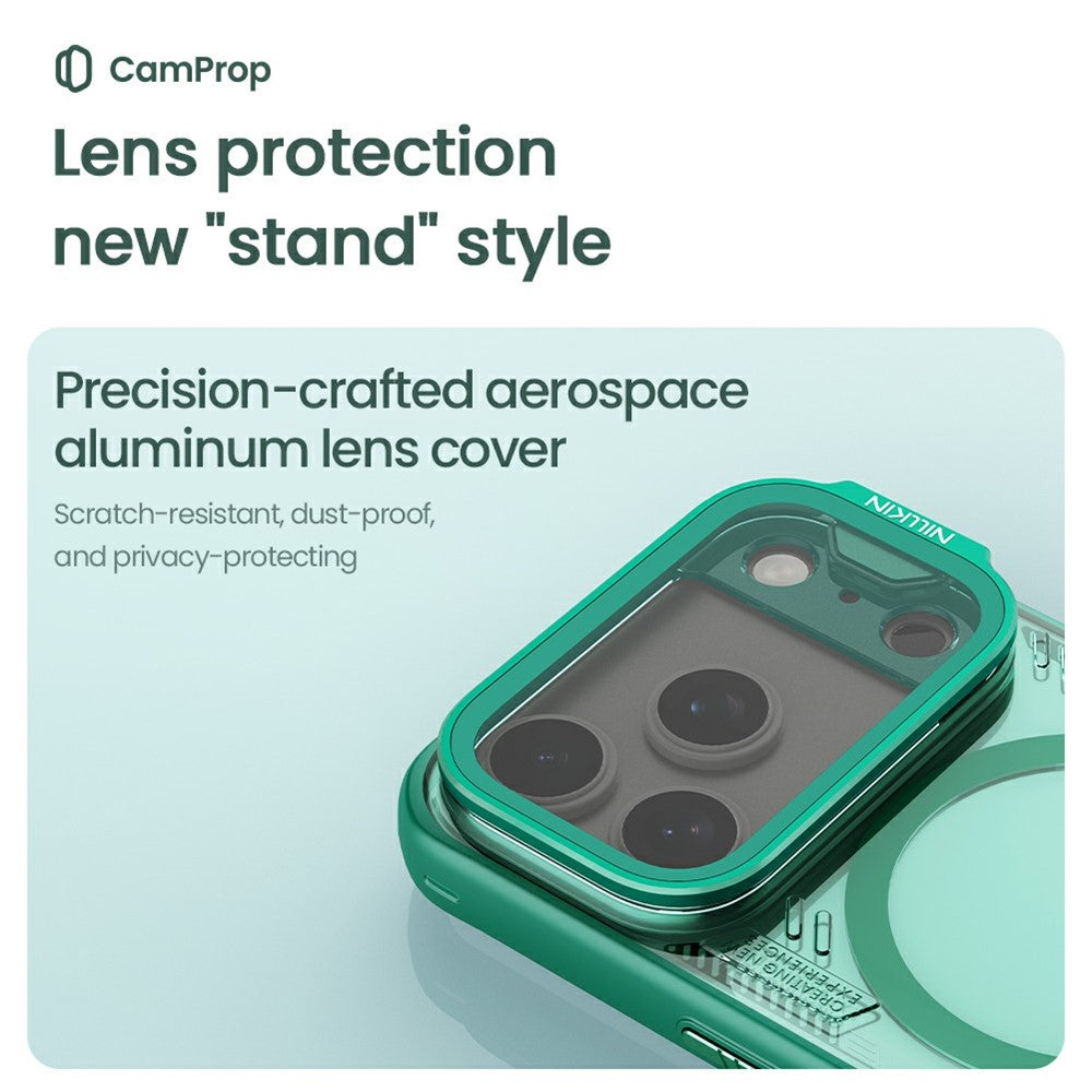 Nillkin Iceblade CamProp MagSafe Case PC TPU Cover - For iPhone 17 Pro