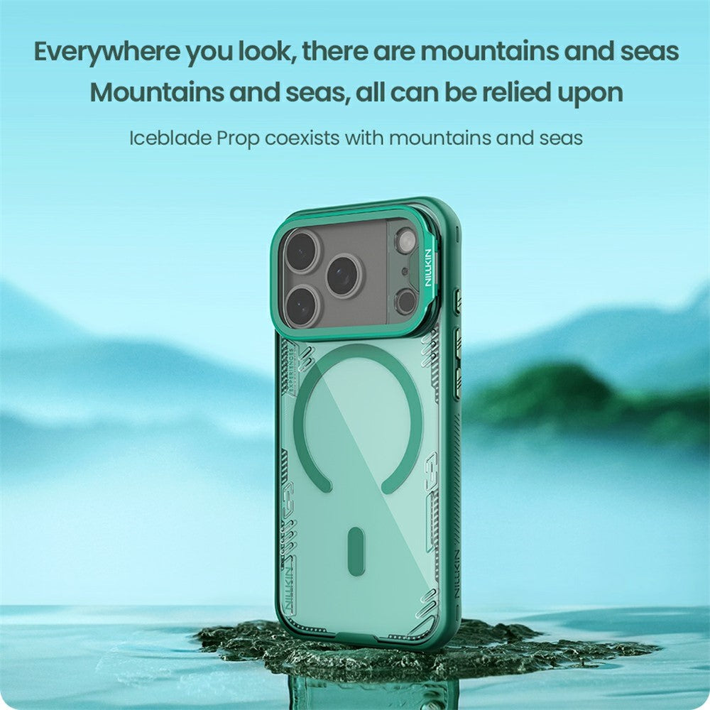 Nillkin Iceblade CamProp MagSafe Case PC TPU Cover - For iPhone 17 Pro