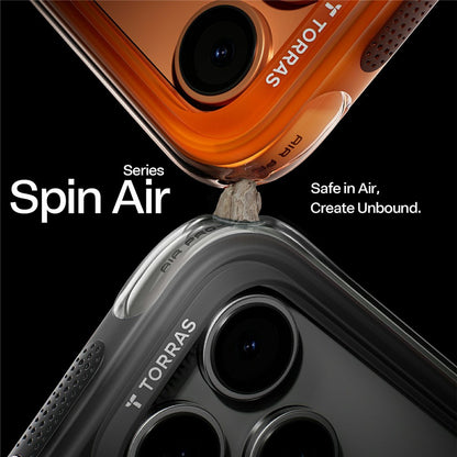 TORRAS Ostand Q3 Air Series Case with MagSafe PC + TPU Phone Cover - For iPhone 17 Pro