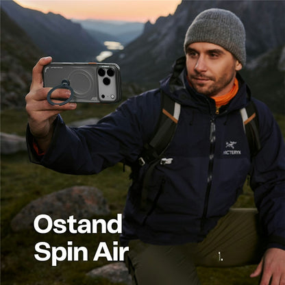 TORRAS Ostand Q3 Air Series Case with MagSafe PC + TPU Phone Cover - For iPhone 17 Pro
