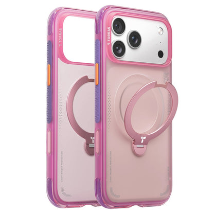 TORRAS Ostand Q3 Air Series Case with MagSafe PC + TPU Phone Cover - For iPhone 17 Pro