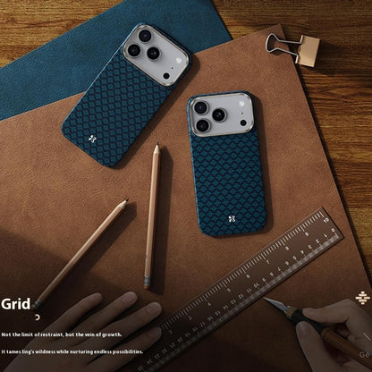 Benks C1 Kevlar Aramid Fiber Woven Blue Phone Case Compatible with MagSafe - For iPhone 17 Pro Max