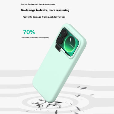Liquid Silicone Case Shockproof Protective Back Cover - For Xiaomi 17 Pro Max