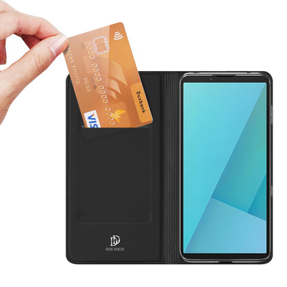 Dux Ducis Skin Pro PU Leather Wallet Case - For Sony Xperia 10 VII
