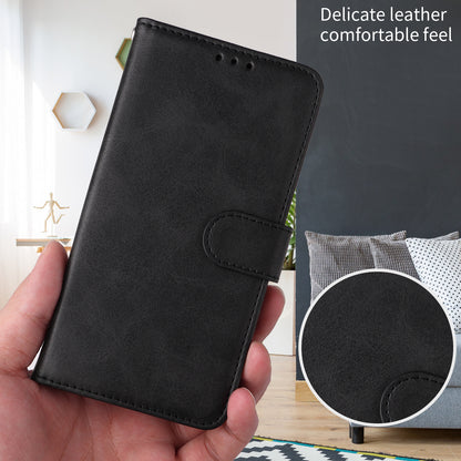 Wallet PU Leather Case Folio Flip Phone Cover - For Xiaomi 17 Pro