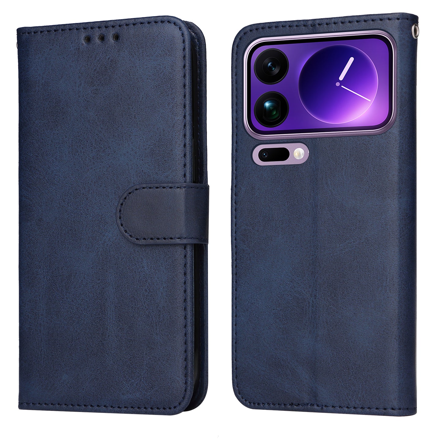 Wallet PU Leather Case Folio Flip Phone Cover - For Xiaomi 17 Pro Max