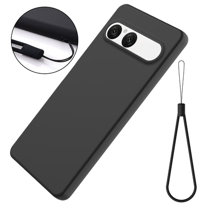 Liquid Silicone Case with Hand Strap - For Sony Xperia 10 VII