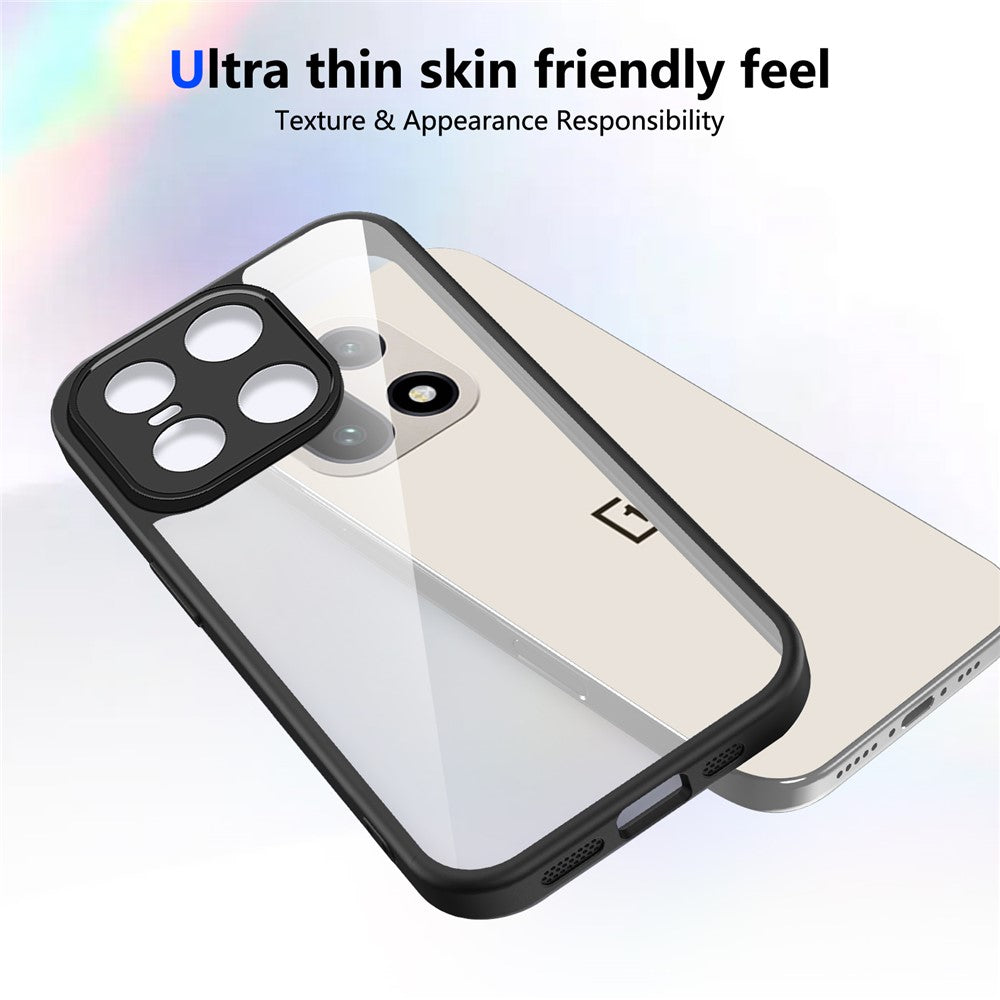 Matte Skin Touch Clear PC + TPU Shockproof Case - For OnePlus 15