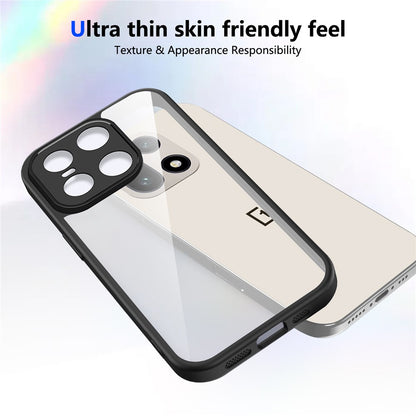 Matte Skin Touch Clear PC + TPU Shockproof Case - For OnePlus 15