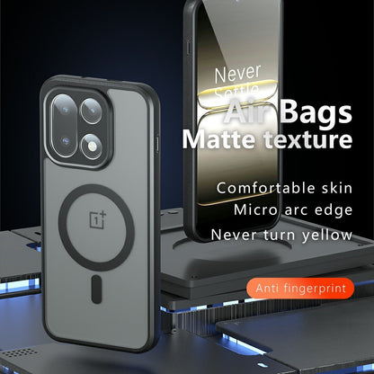 TPU + PC Matte Case Compatible with MagSafe - For OnePlus 15