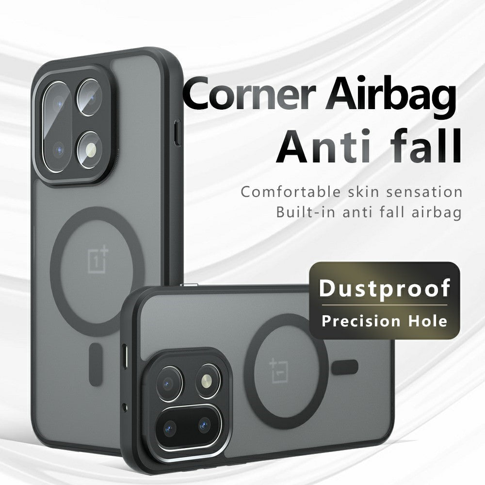 TPU + PC Matte Case Compatible with MagSafe - For OnePlus 15