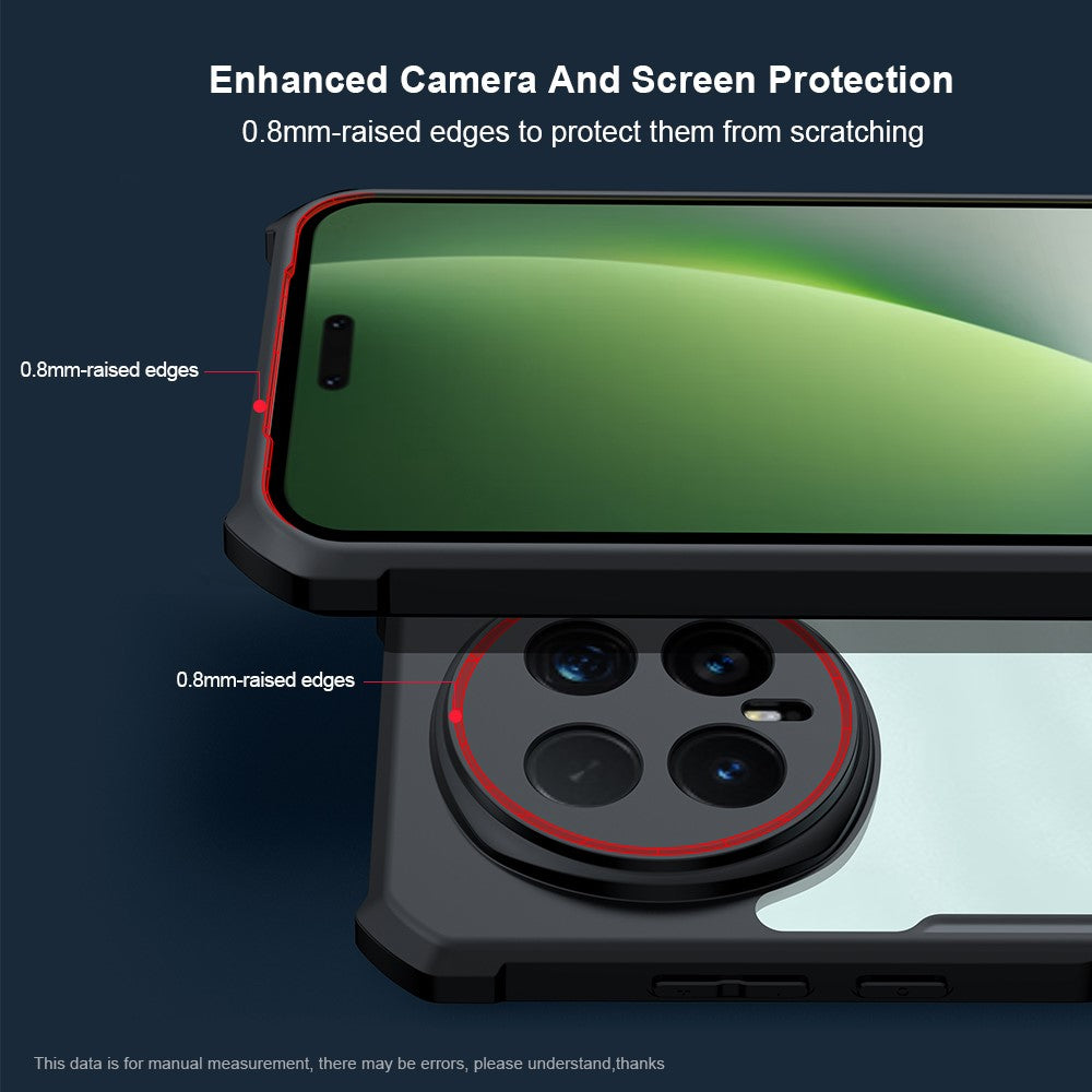 XUNDD TPU + Acrylic Clear Back Phone Case - For Honor Magic8 Pro